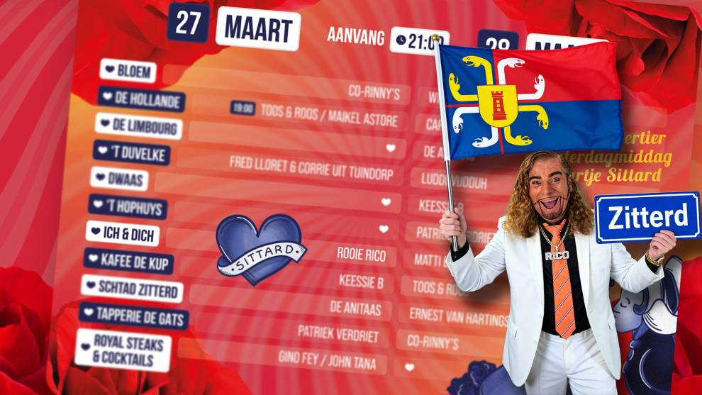 Smartlappenfestival Sittard met Rooie Rico