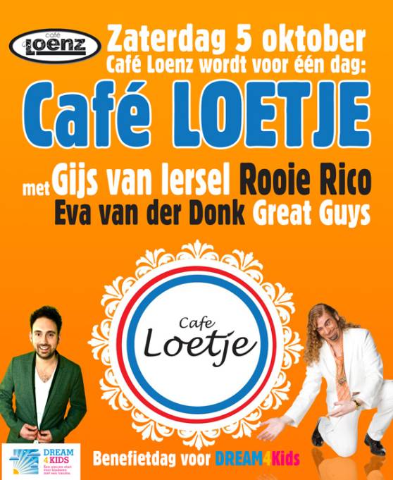 Postertje Cafe Loetje Med
