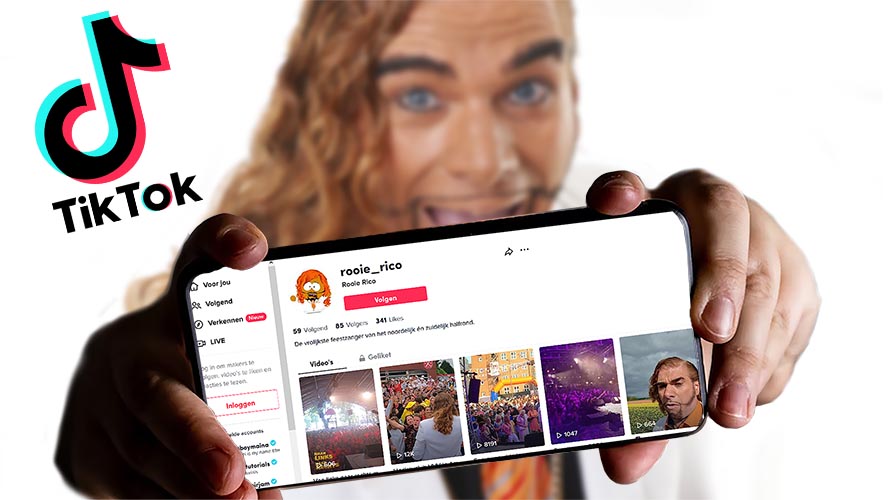 Rooie Rico op TikTok