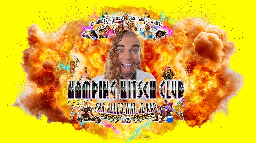 Rooie Rico op Kamping Kitsch Club Kortrijk