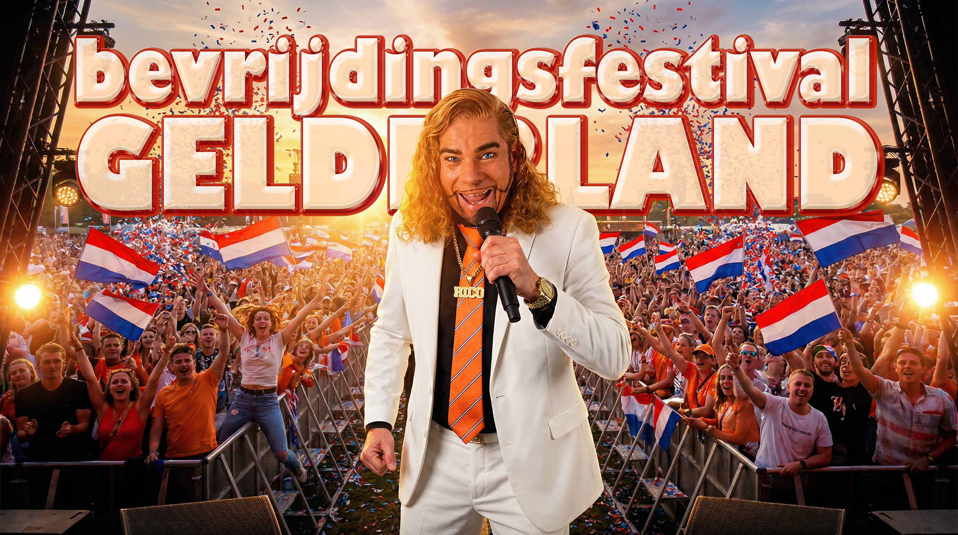 Bevrijdingsfestival Gelderland 2026 met Rooie Rico
